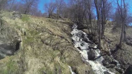 SURVOL D'UN DRONE AU DESSUS DES MENUIRES