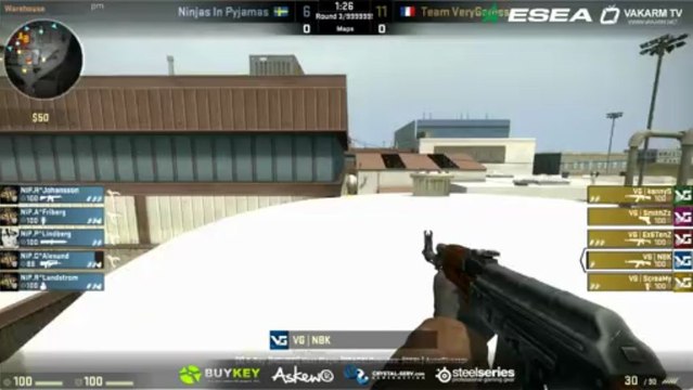 ESEA XIII - Finale Winner Bracket - NiP vs VeryGames - nuke_se