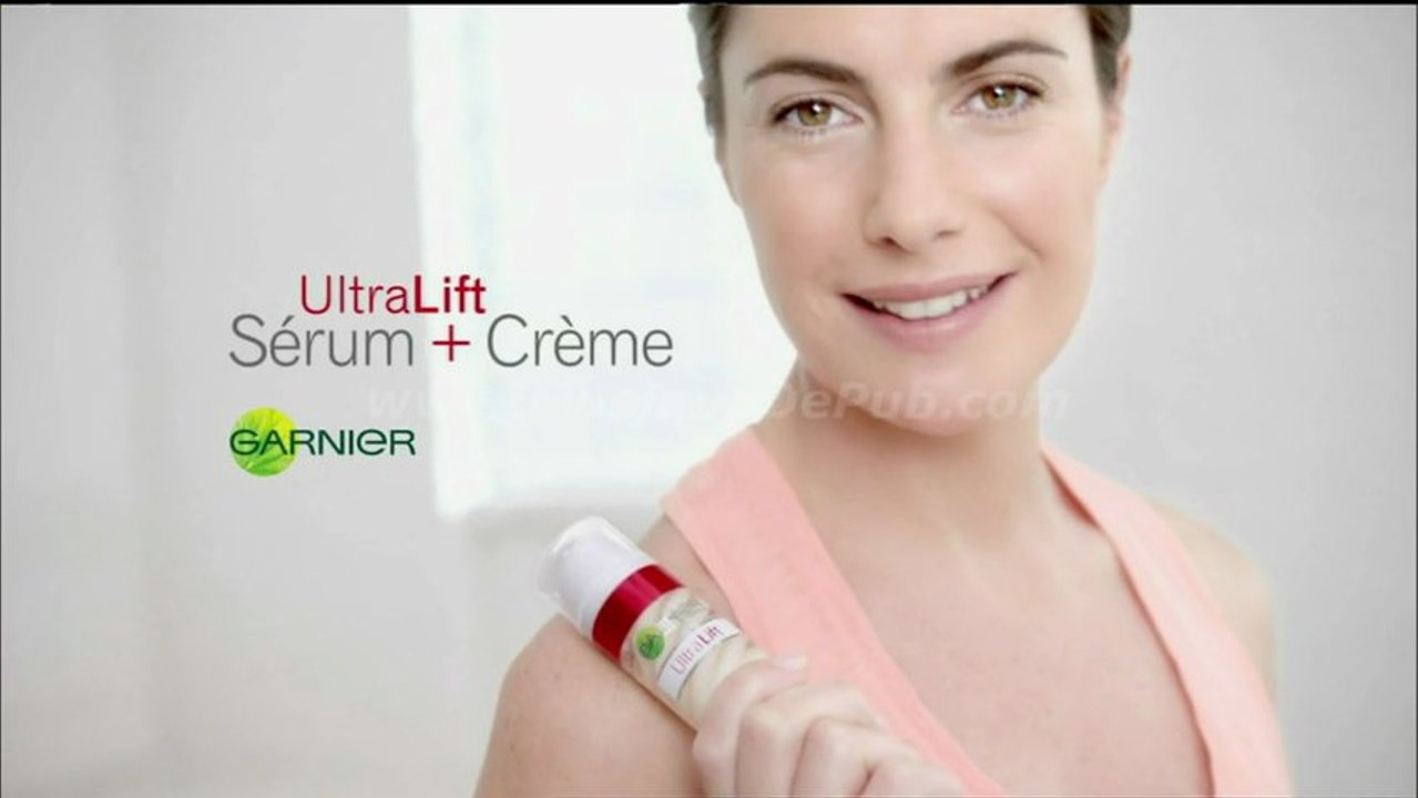 pub Garnier UltraLift Serum + Crème 2013 [HQ]