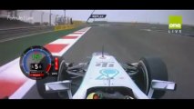 Nico Rosberg Onboard Pole Lap - F1 Bahrain 2013