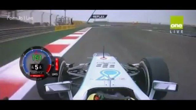 Nico Rosberg Onboard Pole Lap - F1 Bahrain 2013