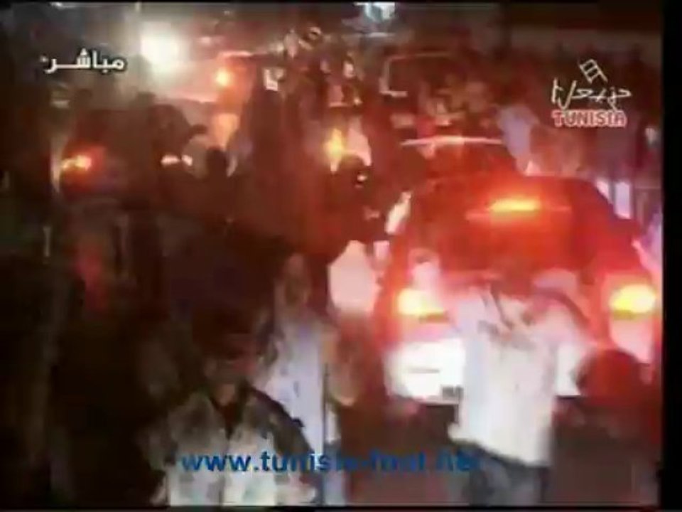 Ambiance et Interviews des joueurs à leurs retour de Sfax "Champion 2006-2007"