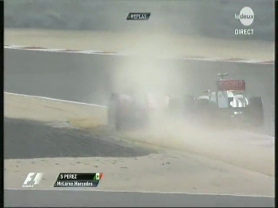 Bahrein 2013 : Bagarre Perez - Alonso