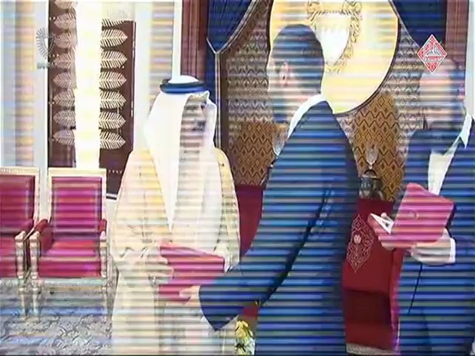 Екипът на Великолепният век на среща с краля на Бахрейн 20-04-2013