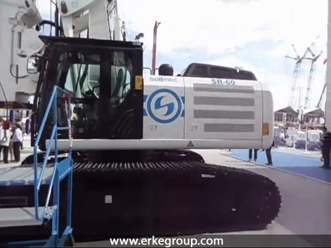 ERKE Dış Ticaret ltd., Soilmec SR - 60 Piling Rig - Bauma 2013 - Munich / Germany - erkegroup.com