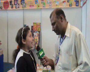 Little Girl Atika in international tourism Expo Lahore (2013)