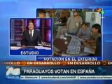 Paraguayos en España ejercen su voto masivamente