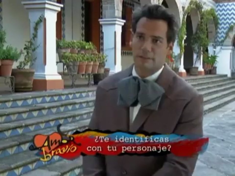 Amor Bravío (Detrás de Cámaras) Cristián de la fuente