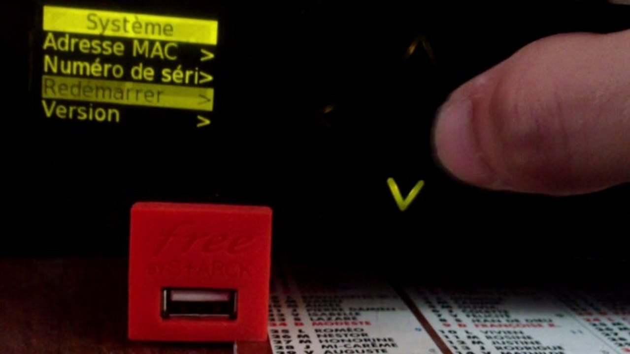 Mise à jour de la Freebox révolution v6