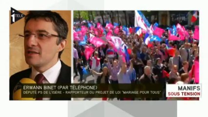 La manif pour tous est une forme de violence contre les homosexuels