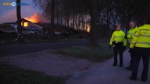 Ruim 500 varkens omgekomen bij brand in varkenshouderij - RTV Noord