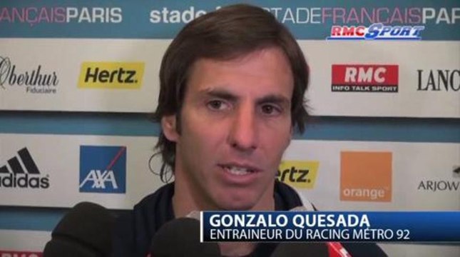 Top 14 / Les réactions de J. Dupuy et G. Quesada après Stade Français - Racing Métro - 21/04