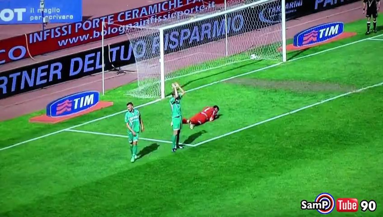 SampTube90 - Gol di Gianluca Sansone in Bologna - Sampdoria 1-1 - HD