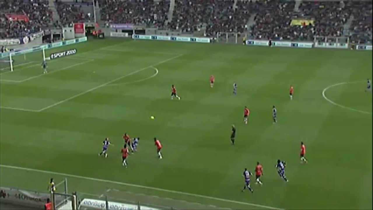 But Jérémie ALIADIERE (77ème) - Toulouse FC - FC Lorient (0-1) - saison 2012/2013
