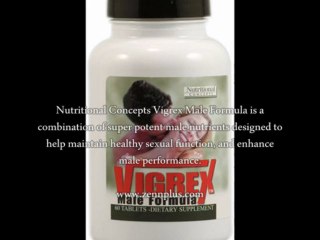 Nutritional Concepts Vigrex Male Formula?