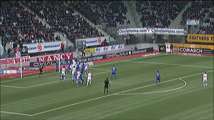 But Benjamin MOUKANDJO (65ème) - AS Nancy-Lorraine - Evian TG FC (3-1) - saison 2012/2013