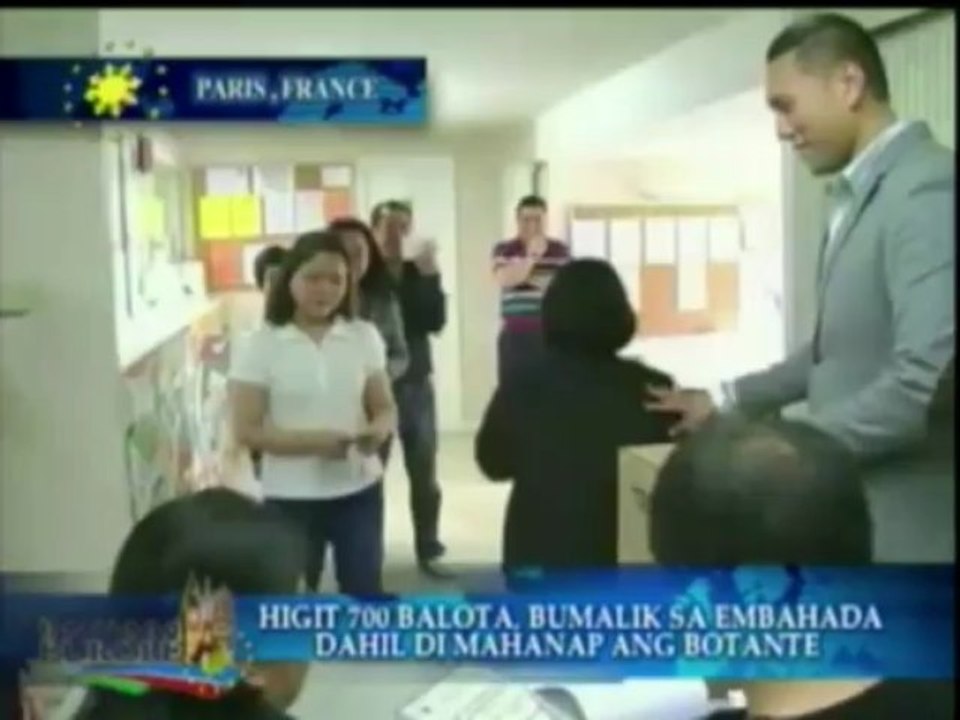 OVERSEAS ABSENTEE VOTING SA ABS-CBN TFC BALITANG EUROPE