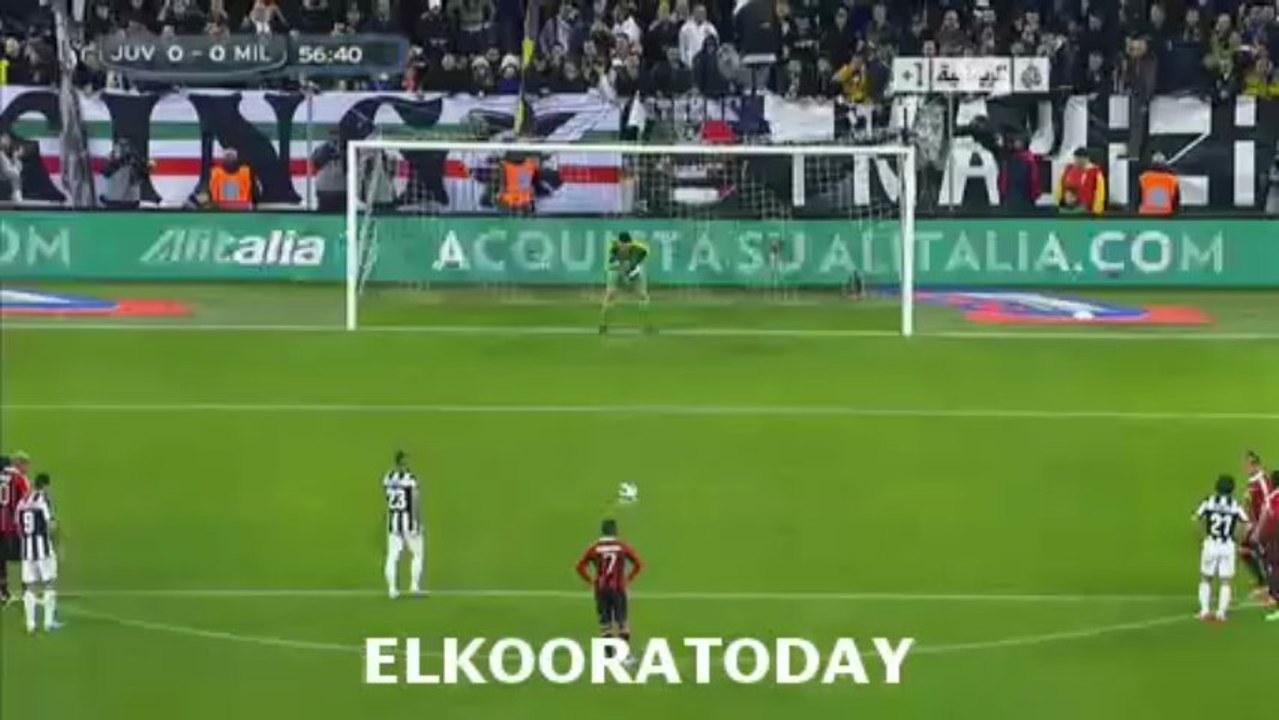 Juventus 1 - O AC Milan   Arturo Vidal