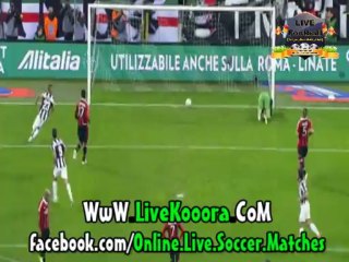 اهداف يوفنتوس - الميلان 1- 0 الدورى الايطالى