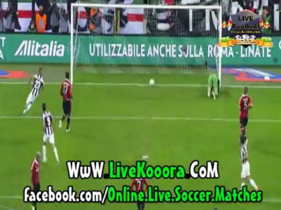 اهداف يوفنتوس - الميلان 1- 0 الدورى الايطالى