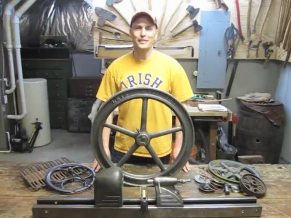 Tour à bois à pédale