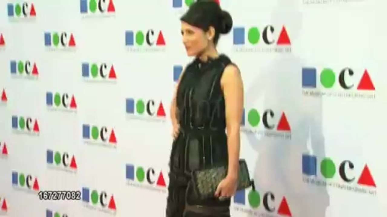 Lisa Edelstein MOCA gala 2013 footage part.2