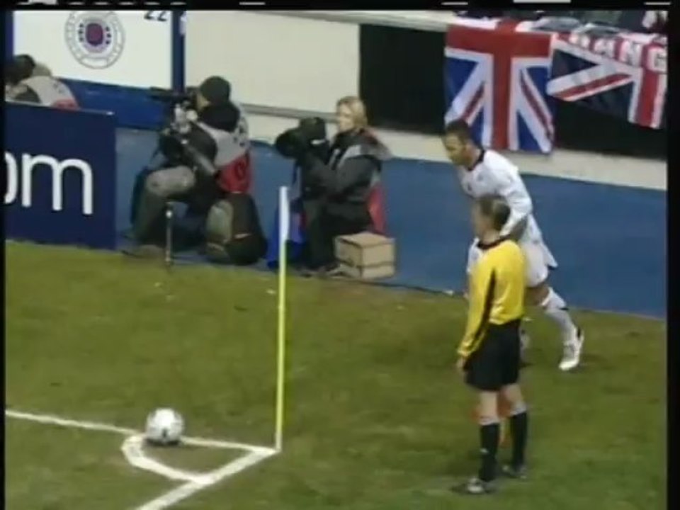 2005 (December 6) Rangers Glasgow (Scotland) 1-Internazionale Milano (Italy) 1 (Champions League)