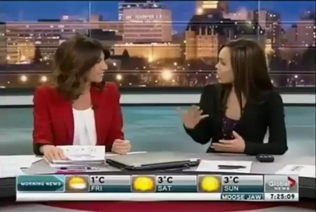 Anchorwoman Sausage Blooper - Abd Haber