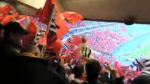 20/04/13 : ASSE-SRFC : ambiance dans le virage rennais