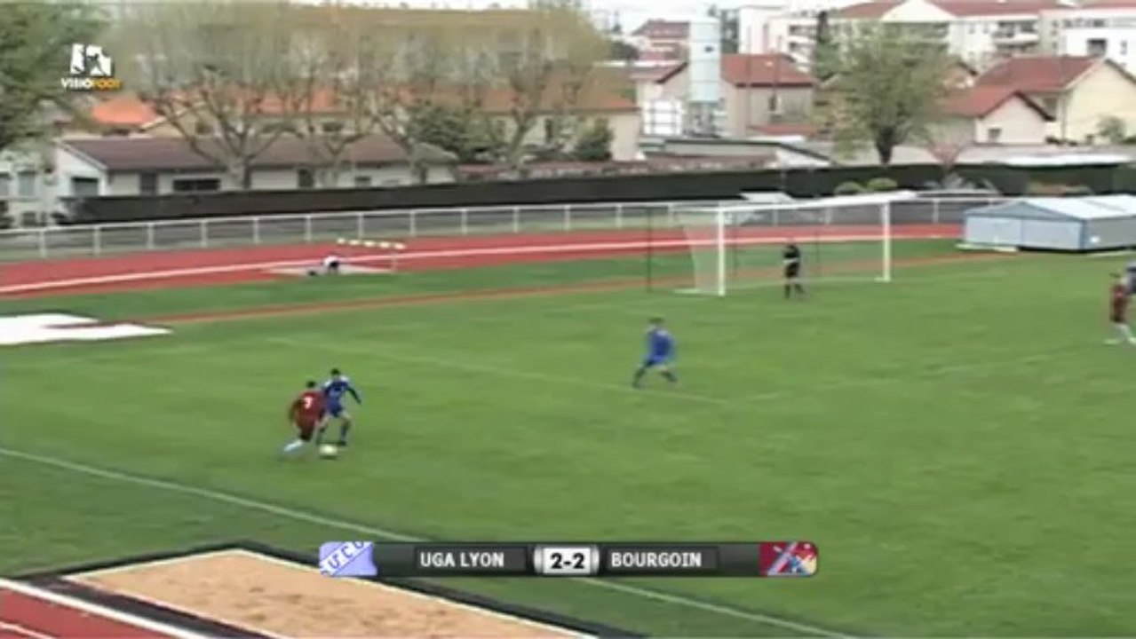 UGA Décines 2-4 FC Bourgoin Jallieu (21/04/2013)