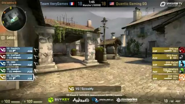 ESEA XIII - Quantic vs VeryGames - Finale loser bracket