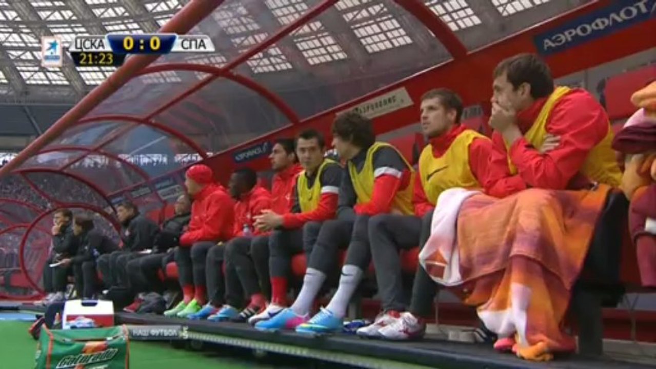 ЦСКА - Спартак, первый тайм