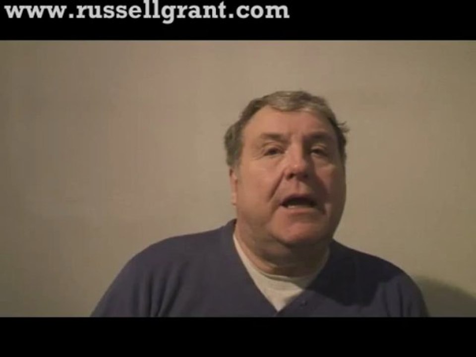 Russell Grant Video Horoscope Virgo April Monday 22nd 2013 www.russellgrant.com