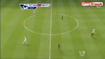 [www.sportepoch.com]75 'Goal - Bell assists in front of the Dempsey Tongshe break to tie