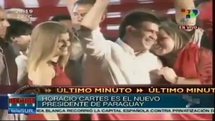 Horario Cartes nuevo presidente de Paraguay