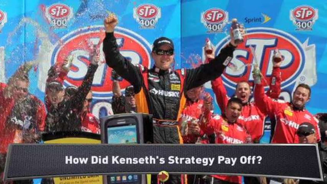 Matt Kenseth Wins at Kansas Speedway