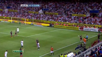 Чемпионат Испании 2012-2013 32 тур Севилья-Атлетико Мадрид 2 тайм