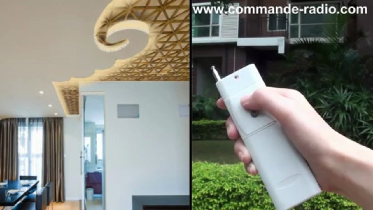 Commande Volet Roulant Sans Fil Grande  Portée 2000M 9V 12V 24V 315/433Mhz 1 Canal / Kit Commande Radio