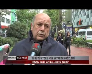 YURUYUS YOLU ICIN VATANDAS