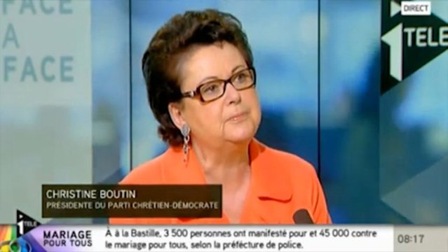 Municipales : Boutin promet des candidats Manif pour tous