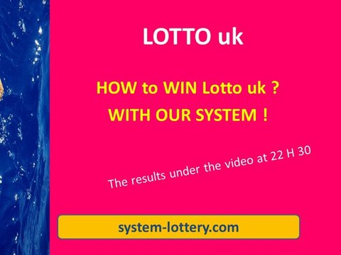 Lotto results wednesday 24 th April Win with our system