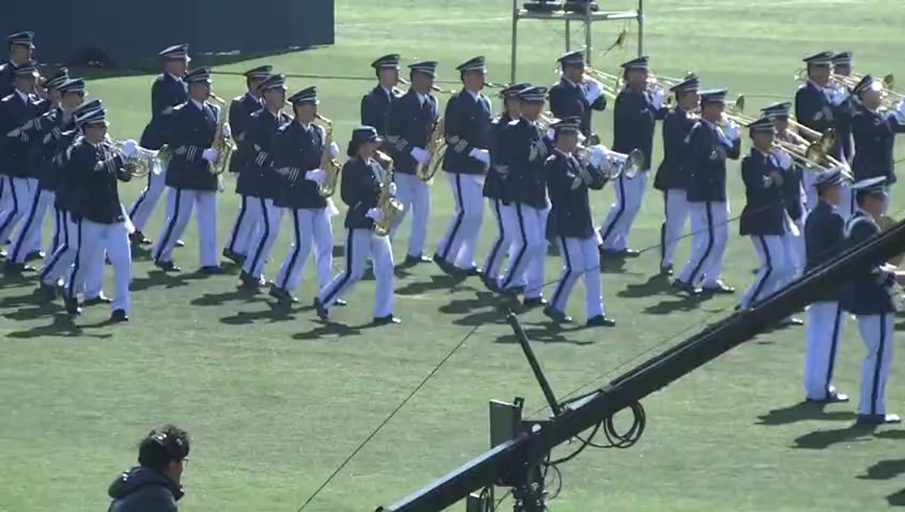 défilé de la marine