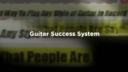 Guitar Success System