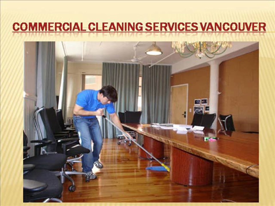 Commercial cleaning services vancouver