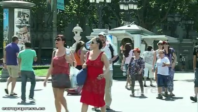 España recibe 9,4 millones de turistas extranjeros