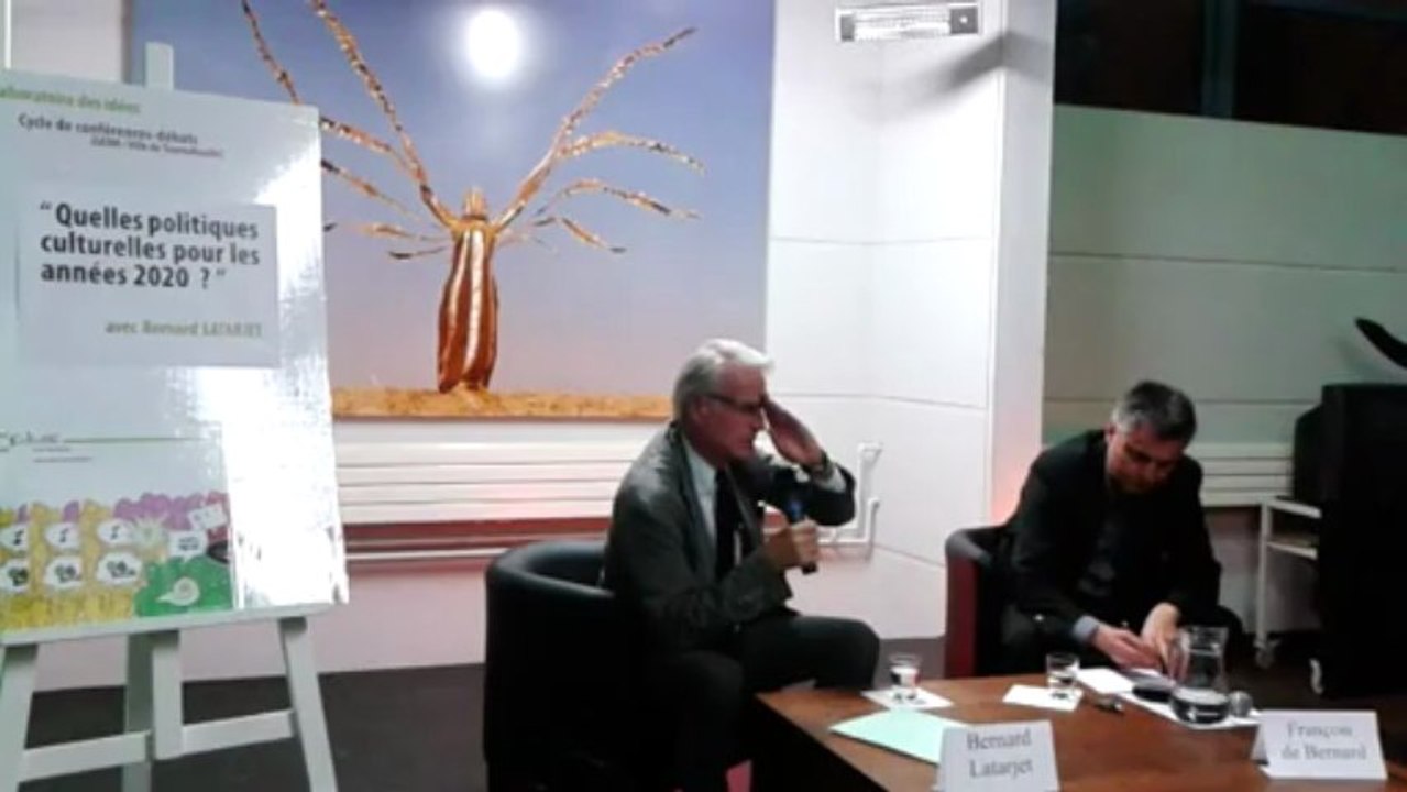 Conférence - débat : "Quelles politiques culturelles pour les années 2020  ?" avec Bernard Latarjet (18 avril 2013, Tournefeuille) partie 3