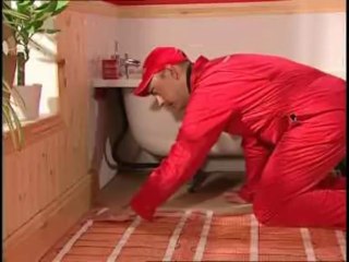 Installation d'un plancher chauffant électrique en trame