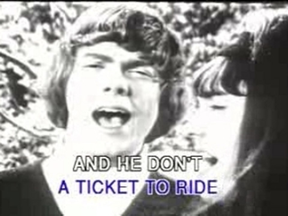Carpenters - Ticket To Ride [KaraOke]