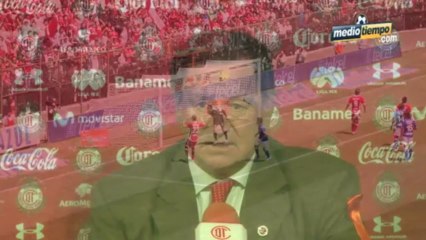 Ojitos tras la derrota ante Cruz Azul.mov