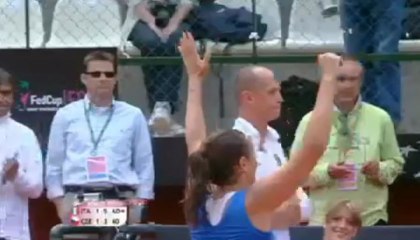 Vinci vs Safarova - Fed Cup 2013 - Semifinale - Livetennis.it